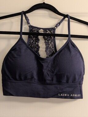5 Lace Back Bralettes Multi Color